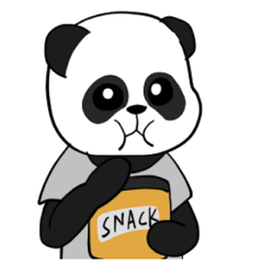 [LINEスタンプ] パンダめし