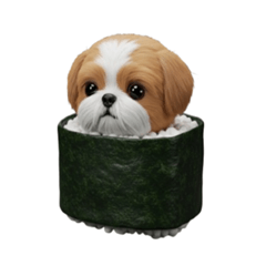 [LINEスタンプ] なりきり3Dシーズー
