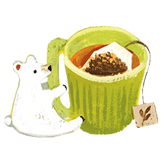 [LINEスタンプ] おやつと動物
