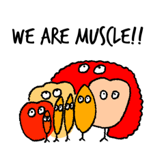 [LINEスタンプ] きんにくちゃんスタンプ