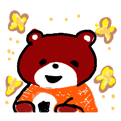 [LINEスタンプ] くまのどんちゃん。春場所