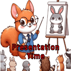 [LINEスタンプ] 【bulu】動物職場スタンプ(AI生成)