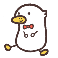 [LINEスタンプ] あひるのこっさん