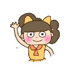 [LINEスタンプ] ノコにゃん（アニメ）の画像（メイン）