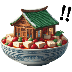 [LINEスタンプ] 美味しそうな家 第3弾