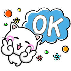 [LINEスタンプ] ちびねこ100%♡毎日つかえる♪