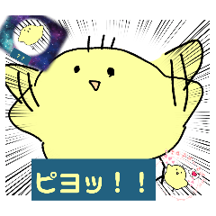 [LINEスタンプ] ピヨちゃんLINEスタンプ