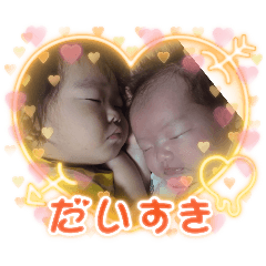 [LINEスタンプ] 遥月妃と心涼妃