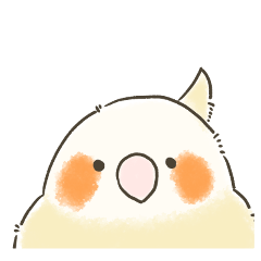 [LINEスタンプ] ゆるかわおかめいんこ