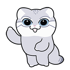 [LINEスタンプ] マヌルネコ,ラピーさん