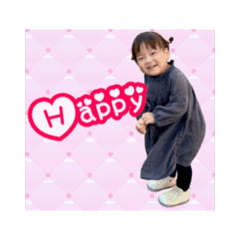 [LINEスタンプ] ひよ♡桃 〜動くスタンプ〜