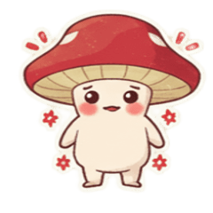 [LINEスタンプ] キノコ王子 マッシュ君