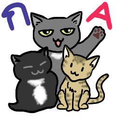 [LINEスタンプ] ノラ夫と仲間たち (TH-EN)