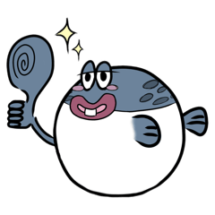[LINEスタンプ] 白子が大好きです。