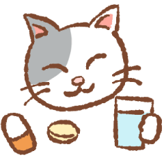 [LINEスタンプ] 離れて暮らす猫さんより。