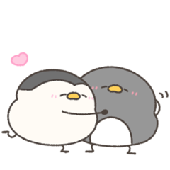 [LINEスタンプ] へんてこなペンギン 好きな気持ち