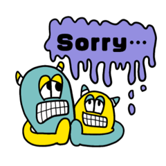 [LINEスタンプ] モンスターすたんぷ①日常