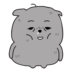 [LINEスタンプ] 運のない コジリ