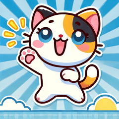 [LINEスタンプ] 三毛猫りんりん