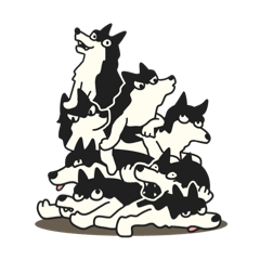 [LINEスタンプ] 孤群ズ