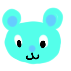[LINEスタンプ] アオミドリくま