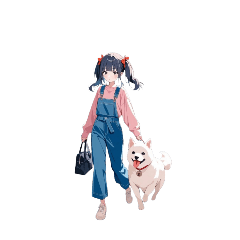 [LINEスタンプ] 女の子供