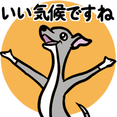 [LINEスタンプ] イタグレ達と自然のスタンプ