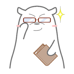 [LINEスタンプ] 鹿児島のしろくまさん