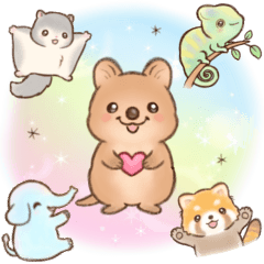 [LINEスタンプ] ほんわか動物園1