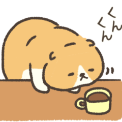 [LINEスタンプ] ☆とろけるネコの日常☆スコティッシュの画像（メイン）