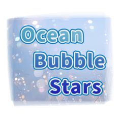 [LINEスタンプ] Ocean bubble stars