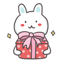 [LINEスタンプ] うさぎ みかちゃん 2