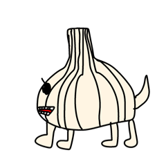 [LINEスタンプ] かわいいにんにく