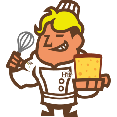 [LINEスタンプ] 筋肉カステラ