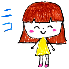 [LINEスタンプ] 女の子のおはなしスタンプ