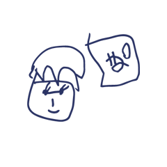 [LINEスタンプ] みーの絵たち