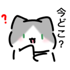 [LINEスタンプ] ねこの毎日使えるあいさつスタンプの画像（メイン）