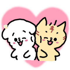 [LINEスタンプ] 子犬のワン2の画像（メイン）