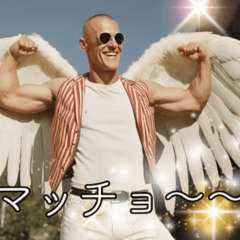 [LINEスタンプ] //マッチョ外人の愉快なスタンプ//