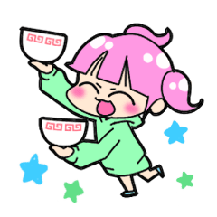 [LINEスタンプ] らーめんがすきすき！