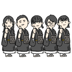 [LINEスタンプ] 楽しい寺子屋