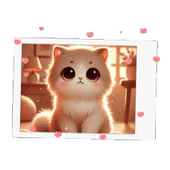 [LINEスタンプ] もふもふねこ♡癒しスタンプ