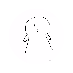 [LINEスタンプ] 動く_人