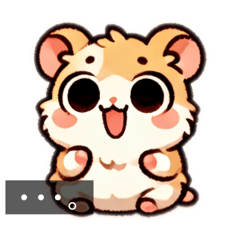 [LINEスタンプ] ハムちゃんの愉快な仲間たち
