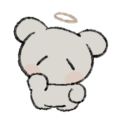 [LINEスタンプ] もちもちの天使