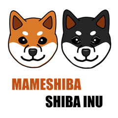 [LINEスタンプ] 豆しば 柴犬