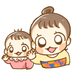 [LINEスタンプ] 可愛い姪っ子たちの愉快なスタンプ