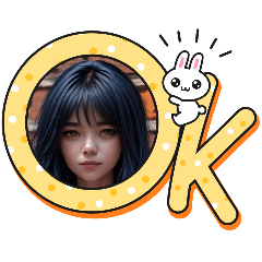 [LINEスタンプ] かわいい女性のスタンプ@5