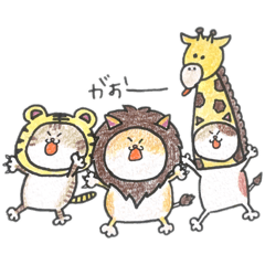 [LINEスタンプ] 猫のぷみちゃんと仲間たち