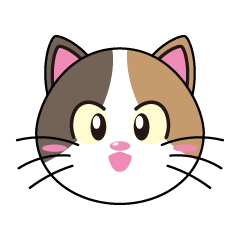 [LINEスタンプ] 三毛猫「ナナシ」のスタンプ